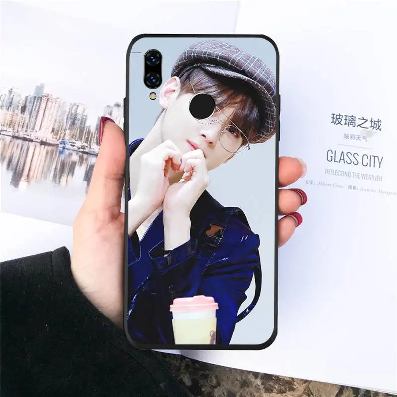 

Astro Kpop Cha EunWoo Phone Case For Huawei honor Mate P 10 20 30 40 Pro 10i 9 10 20 8 x Lite Luxury brand shell funda coque