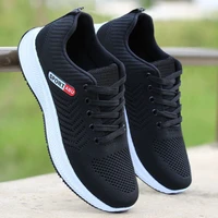 new korean casual sneakers comfortable mesh running shoe sports anti slip lightweight mens shoes trendy all match shoes