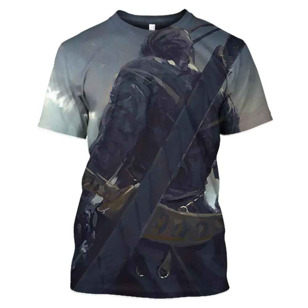 WSFK2019 новый продукт распродажа футболка с привидением нож покемон 3D печать одежда
