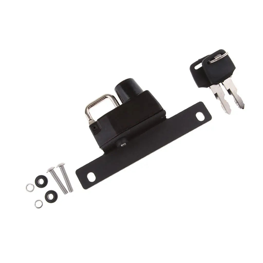 

Motorcycle Left Helmet Security Lock with Two Keys Part for BMW R Nine T 2014-2016 Models