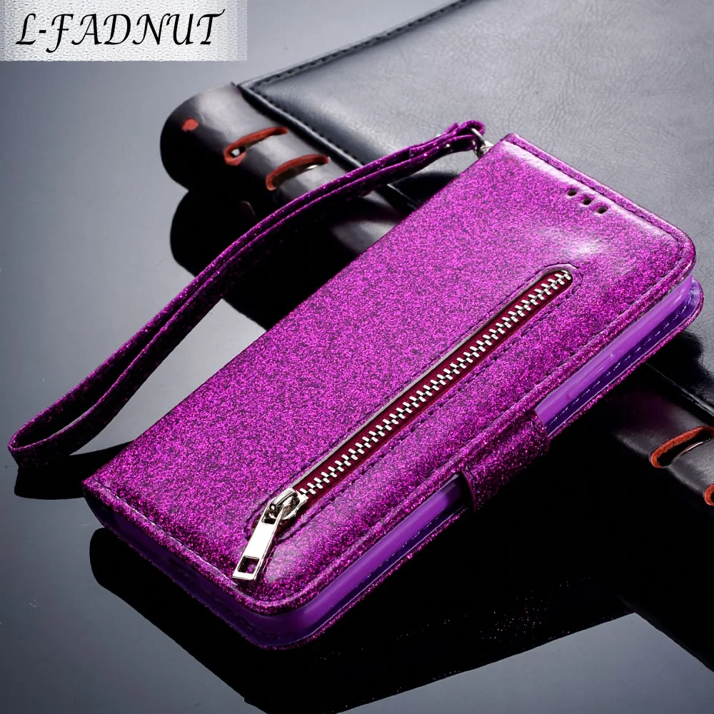 L-FADNUT For Samsung S9 Case S8 S10E Plus S7 Edge Wallet Flip Leather Cover Galaxy A5 A6 J3 J4 J5 2017 J6 2018 Note 9 | Мобильные