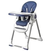 2021 factory wholesale baby dining chair adjustable foldable baby high chair feeding chair