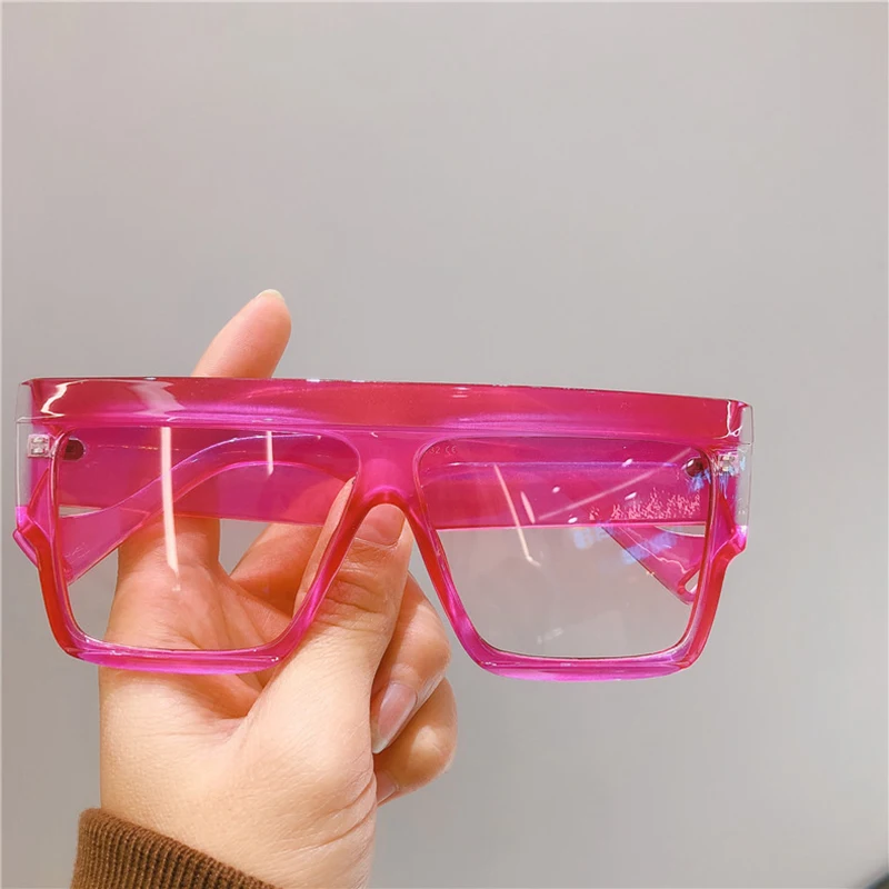 Солнцезащитные очки UV400 для мужчин и женщин модные большие квадратные винтажные