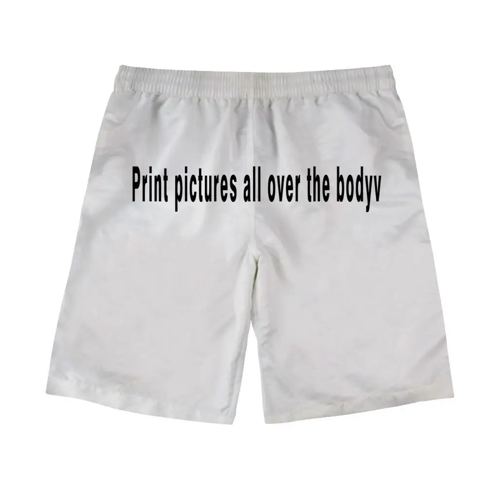 Шорты пляжные с 3D-принтом свободные надписью и номером имени флагом страны