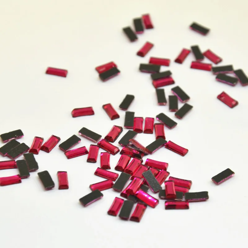 Сделай Сам прямоугольник горячей фиксации стеклянные стразы стекло для