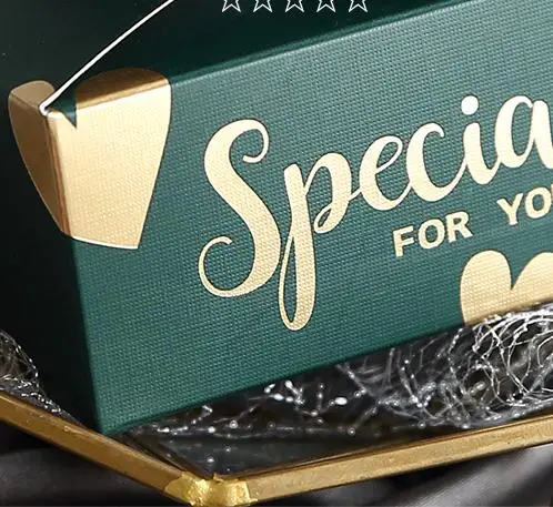 Изумрудная/Розовая/красная Свадебная коробка вечерние коробки для конфет на