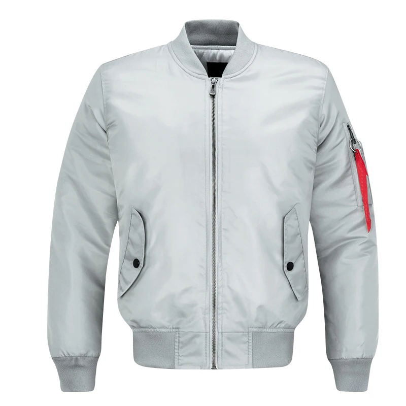 Осенне зимняя новая модная брендовая мужская повседневная куртка бомбер