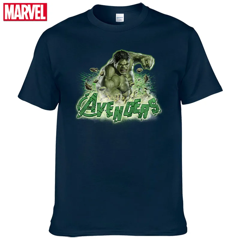 С изображением героев фильма Марвел с фильмов мстители Халк футболка удобные