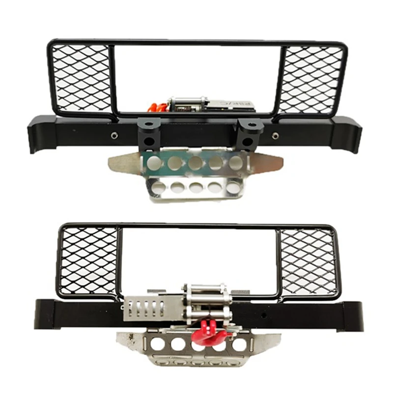 

Metal Front Bumper Protection Board Winch For MN D90 D91 D99 D99S 1/12 2.4G 4WD RC Car Upgrade Spare Parts