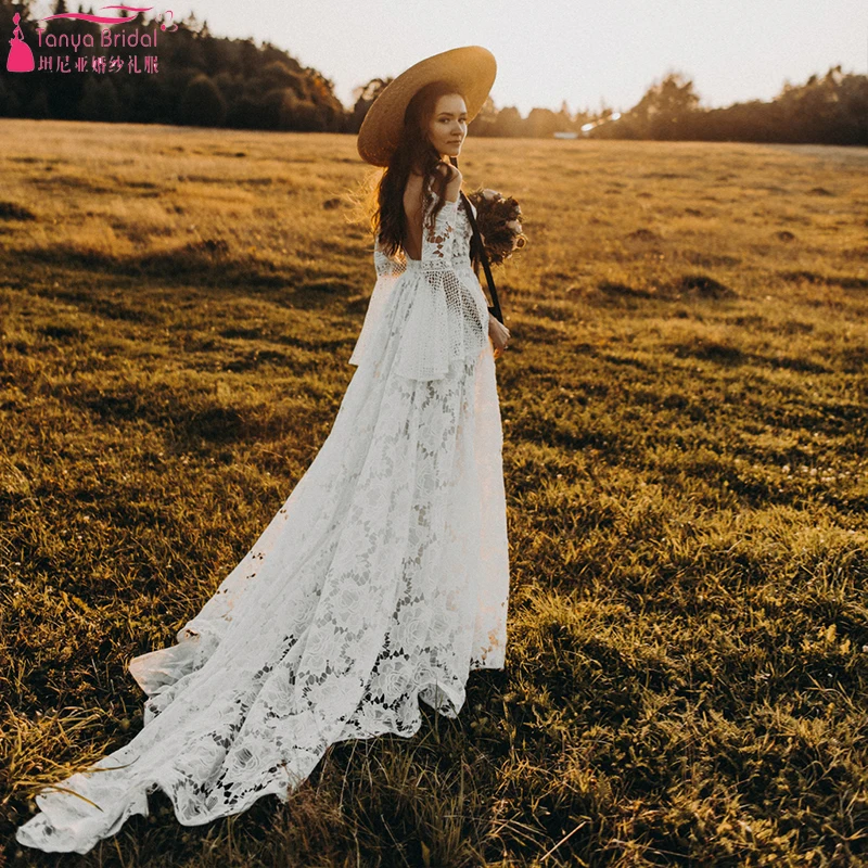 Простые Свадебные платья с v образным вырезом элегантные свадебные