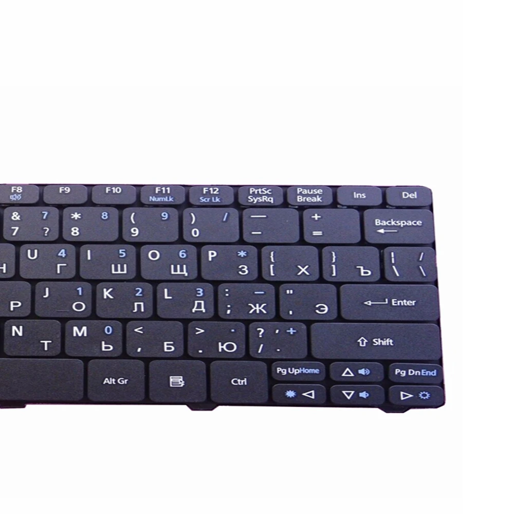 Русская клавиатура для Acer Aspire One AO532 AO532H AOD532H PAV70 NAV70 ZH9 PAV01 PAV50 ноутбук RU черный |