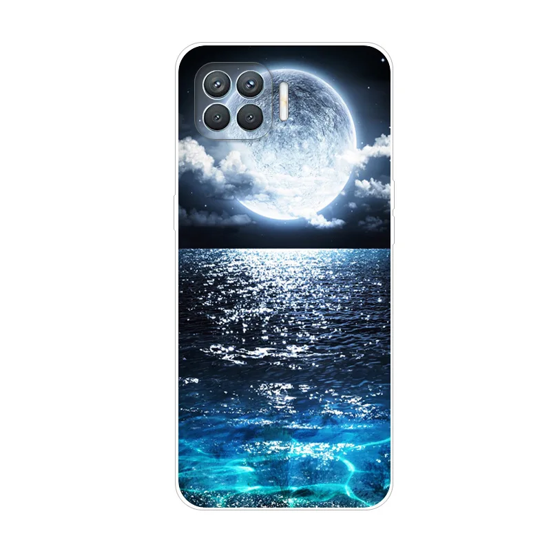 For OPPO Reno4 Lite Case Reno5 Lite Shockproof Soft silicone TPU Back Cover For OPPO Reno 5 4 Lite Phone Cases Case Cute Cartoon