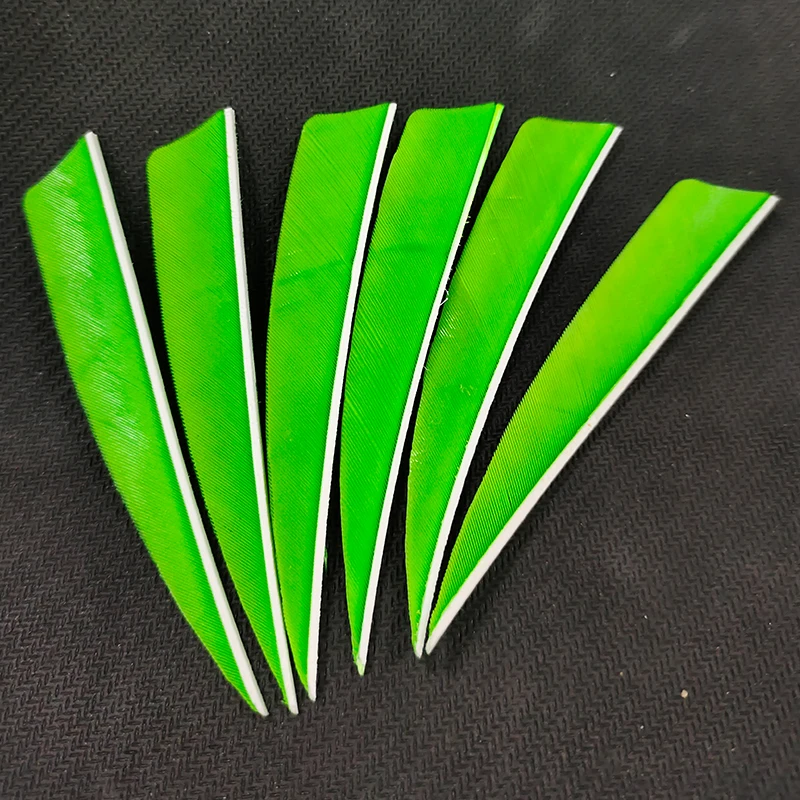 

50Pcs DIY Archery Accessories 4Inch Shield Turkey Feathers Arrow Feather Fletching For Any Wooden Carbon Arrow Shaft