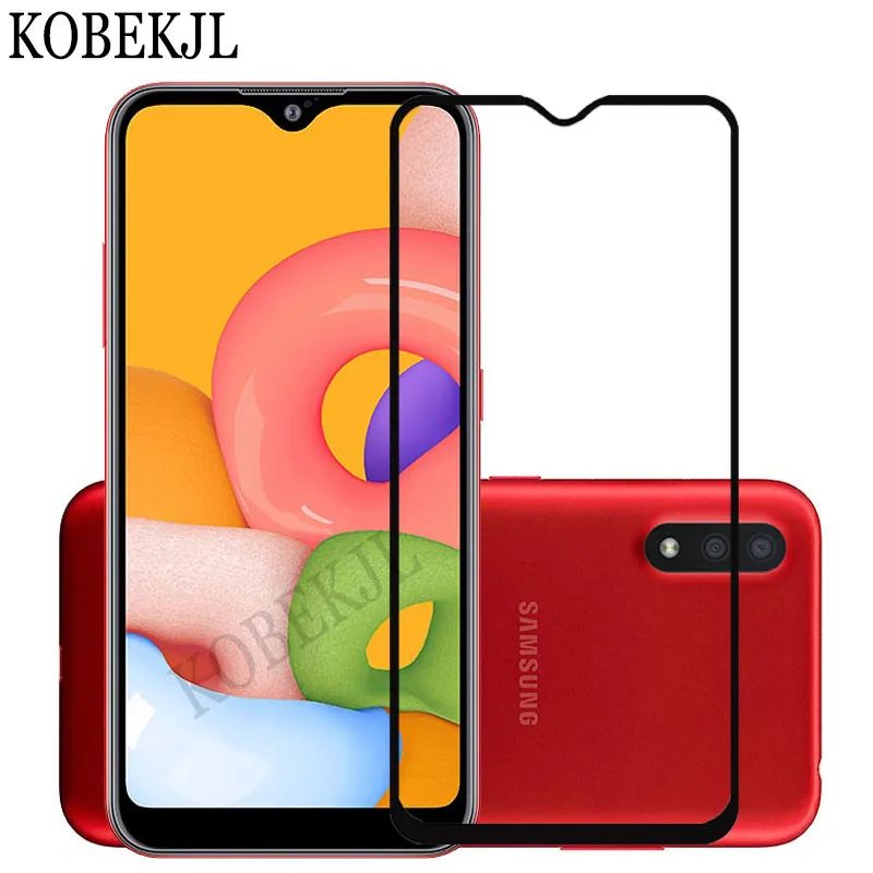 Защитное стекло для Samsung A01 закаленное Galaxy A 01 SM A015F A015 стеклянная защитная пленка