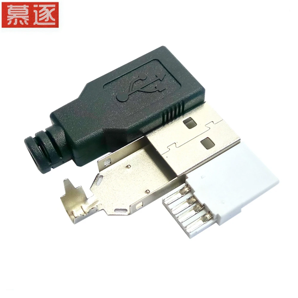 

Soldered 2.0 USB connector USB plug USB male female DIY plug USB a male