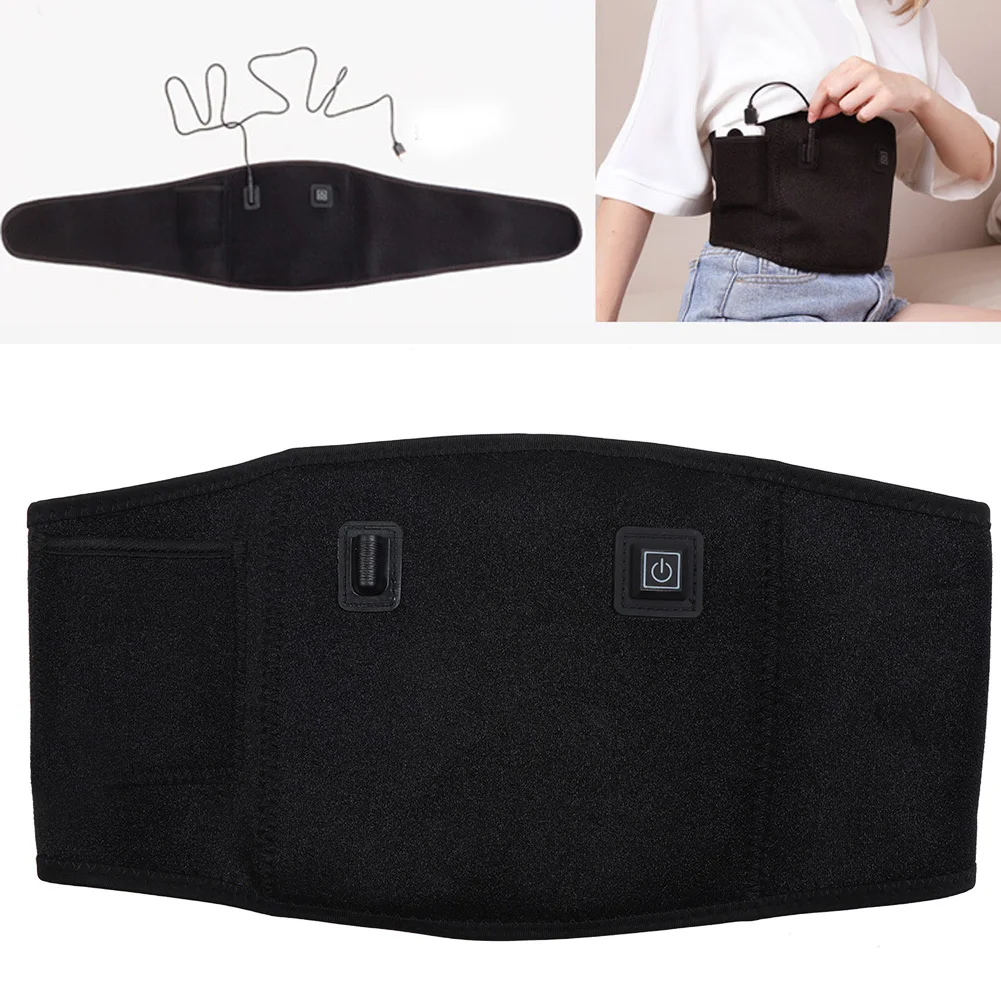 

Electric Heating Warm Palace Heating Belt Wormwood Hot Compress Relieve Nursing Menstrual Pain Fatigue Stomach Warming Artifact