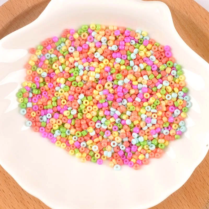 2/3 мм 7 цветов смешанные цвета чешские бусины-разделители сделай сам маленькие