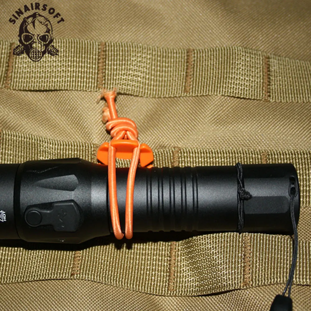 5 шт./лот ITW Web Dominator Molle рюкзак карабин EDC эластичная веревка лямка пряжка