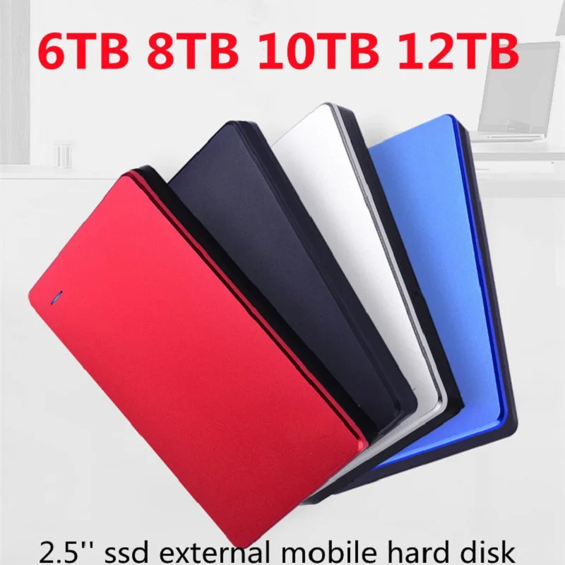 External Hard Drive 8TB 10TB 12TB HD Externo USB HDD Storage Device Hard Drive Desktop Notebook Computer ssd external  portatil