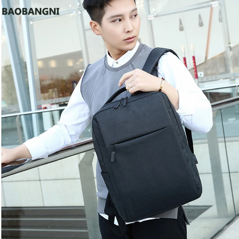 

Men 15.6 inch Laptop USB Backpack School Bag Rucksack Anti Theft teenage teenagers Travel Leisure schoolbag pack for male