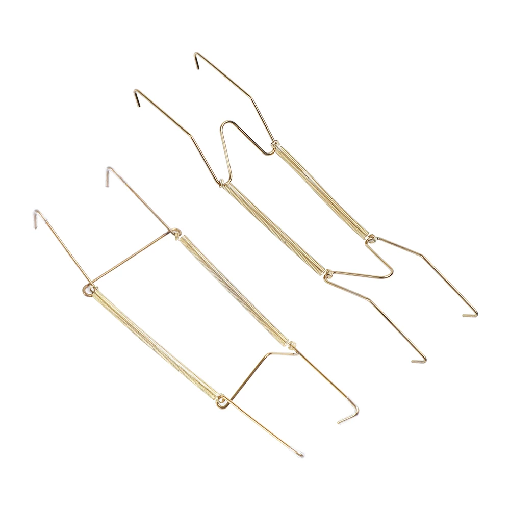 Металлическая настенная вешалка для тарелок 1 шт. пружинный Держатель посуды