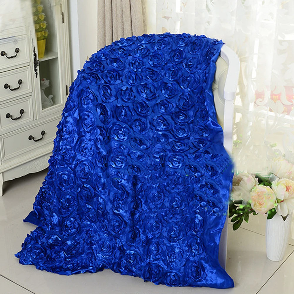 1/5/11 двор 3D Свадебная вечеринка украшения с кружевными розочками ткань Ширина 140