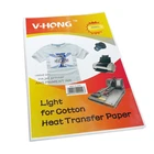 Светильник хлопковая одежда, футболка, Термотрансферная бумага, фотобумага A4 8,26x11,7 дюймов, горячая сублимационная бумага