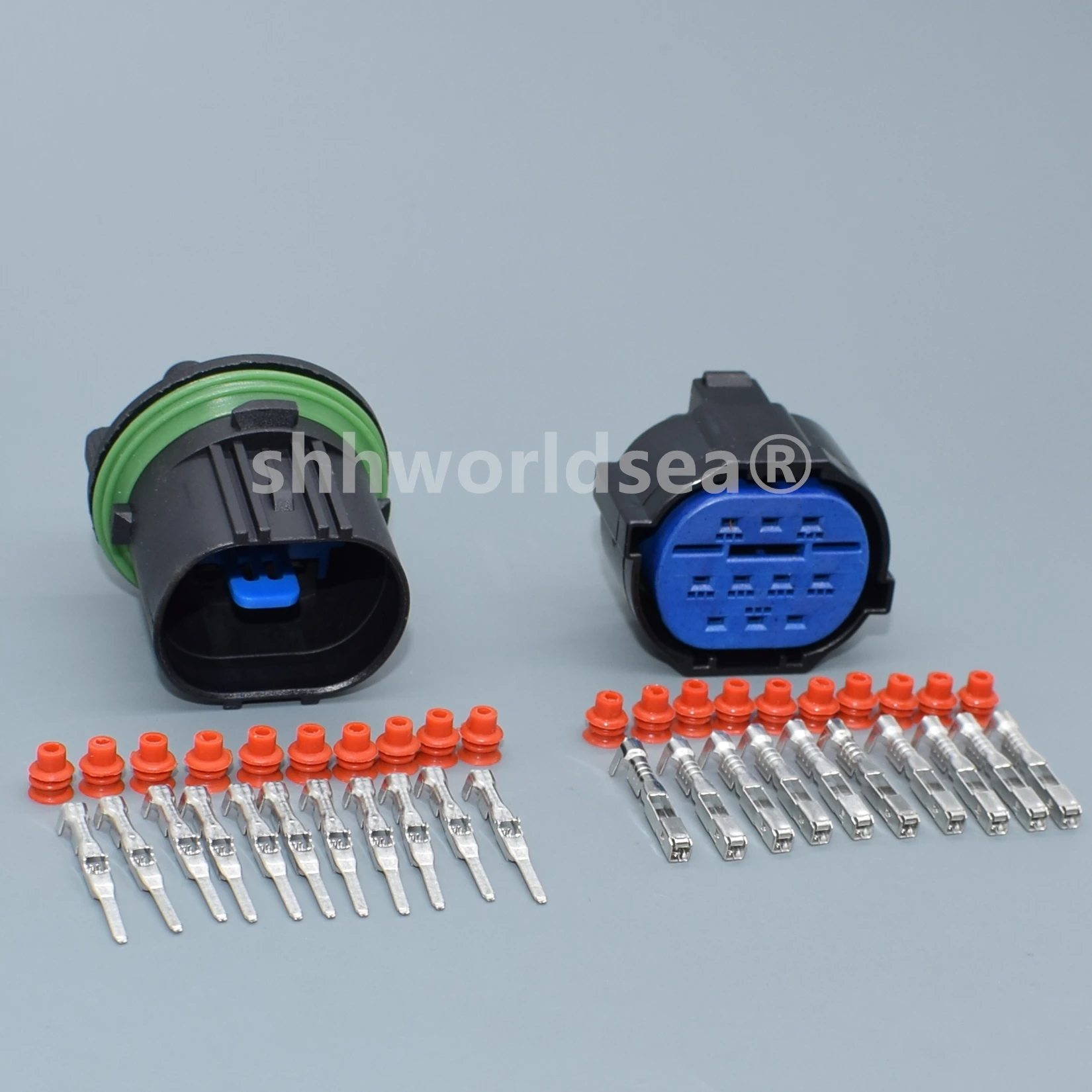 shhworldsea 10pin car headlight plug electrial auto socket female HP406-10021 wiring harness cable connector for KIA Hyundai - купить по
