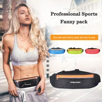 new hot running belt sports waist pack waterproof belt pack zipper adjustable running pouch for 6 phones with reflective strips