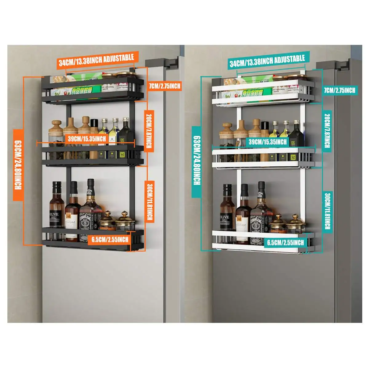 Многофункциональный большой Органайзер рефрижератор шкаф для хранения кухни