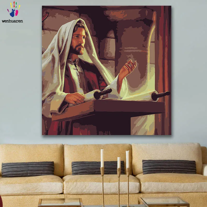 DIY картинки для раскраски по номерам с цветами христианский папа воскресенье