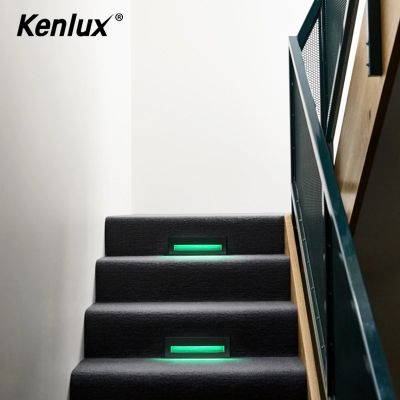 RGB автоматически меняющий цвет светодиодный ступенчатый светильник