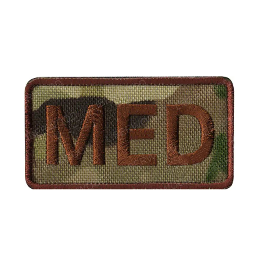 4 ИК Мультикам инфракрасная медицинская нашивка, камуфляж CP EMS, EMT CP тактический боевой крюк и петля патч значок для одежды сумка - Цвет: 4