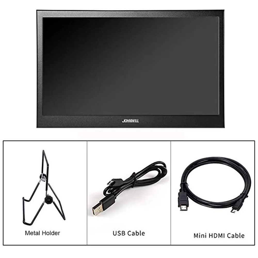 Портативный монитор 15,6 13,3 дюймов сенсорный экран HD lcd HDMI USB дисплей для компьютера PC PS4 1080P ips игровой монитор Raspberry Pi
