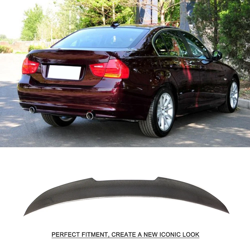 

Автомобильный спойлер для заднего крыла для BMW 3 серии E92 Base Sedan M Tech M3 2006-2013, спойлер для багажника из углеродного волокна, крышка для багажник...
