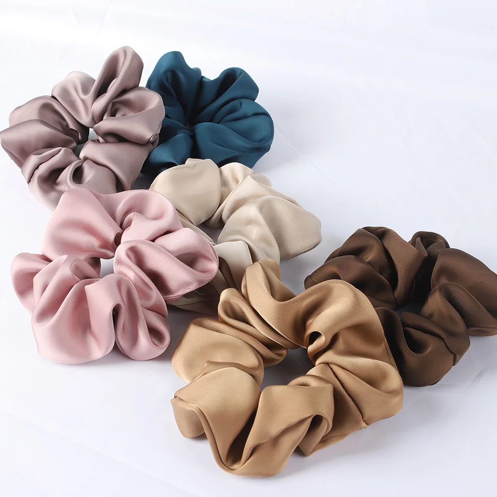 Arrival Star Pattern Chiffon Scrunchies Korean Style Hair Accessories for Women Versatile Sweet Hair Bun Bands Ins Trendy