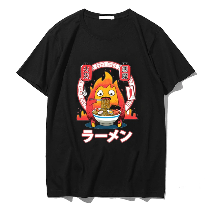 Black Новая женская футболка Harajuku, топ, Милая женская футболка с круглым вырезом, Корейская прямая почта, Панк принт, рубашка, одежда, странные вещи, готика - Цвет: Black