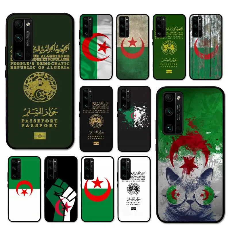

Algerian Algeria Passport Phone Case For Huawei Honor V30 30 9X 7A Pro View 20 10 9 Lite 10I 8C 8X 5A Play Cover