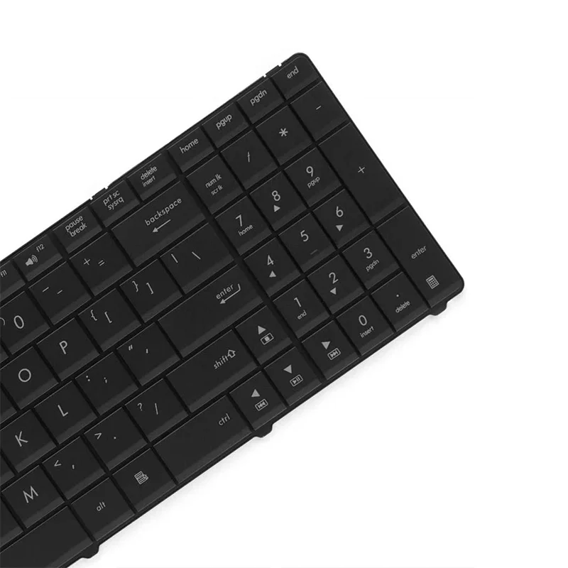 Сменная клавиатура без ноутбука Asus n53 k54l x55 x55u x55a x54c x54h x55vd x55c r500 f55 f75 черная