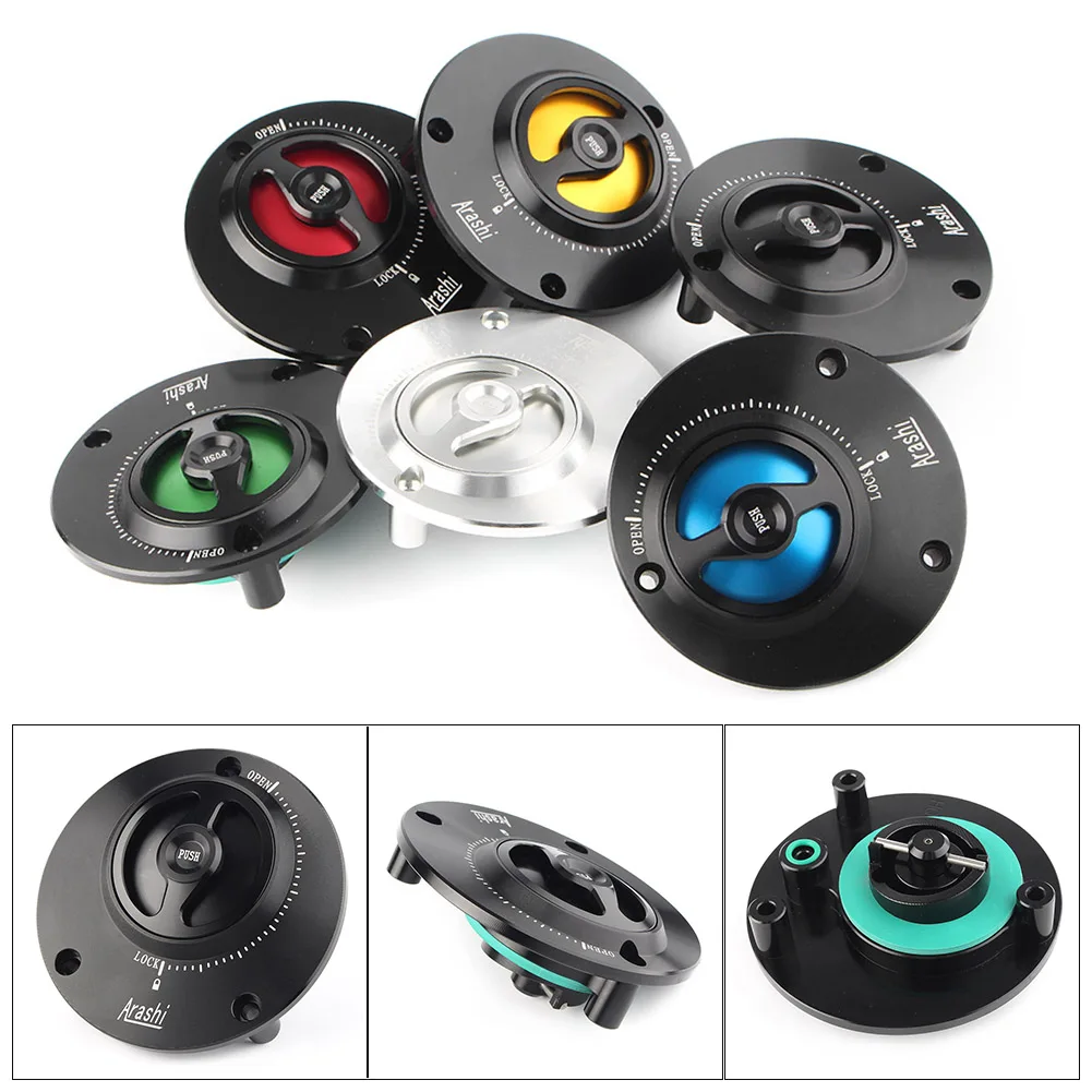 

Motorcycle Fuel Filler Cover Gas Tank Cap For MT09 2013 -2018/ R1 R6 2004-2018/ FZ1 FZ6 FAZER MT03 ALL Years Universal