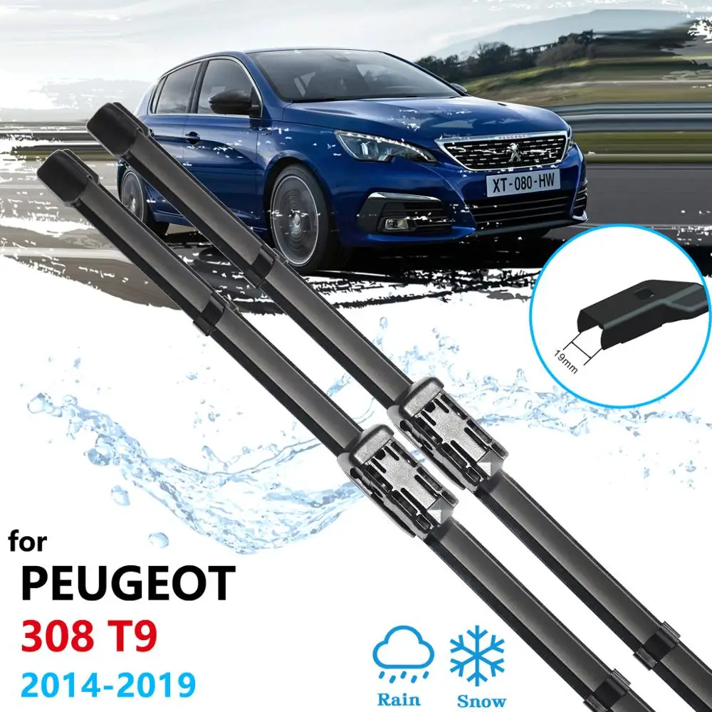 Автомобильные стеклоочистители для Peugeot 308 T9 2014 2015 2016 2017 2018 2019 MK2 лобовое стекло