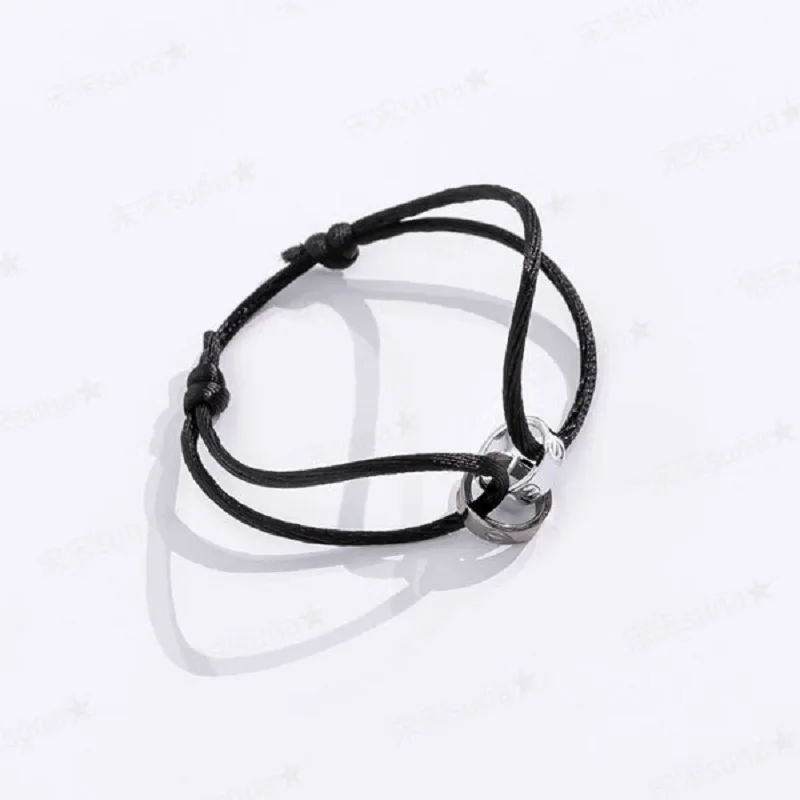 

KPOP NCT DREAM Surrounding JAEMIN Luo Lumin Same Style Nana Bracelet Simple And Versatile Double Loop Cross Bracelet
