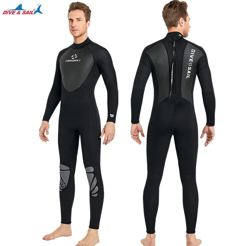 Men Women Wetsuit Full Body 3mm Neoprene Adult Wetsuit Surfing Swimming Diving Scuba Jumpsuit Guard Suit Snorkeling Wet Suit
