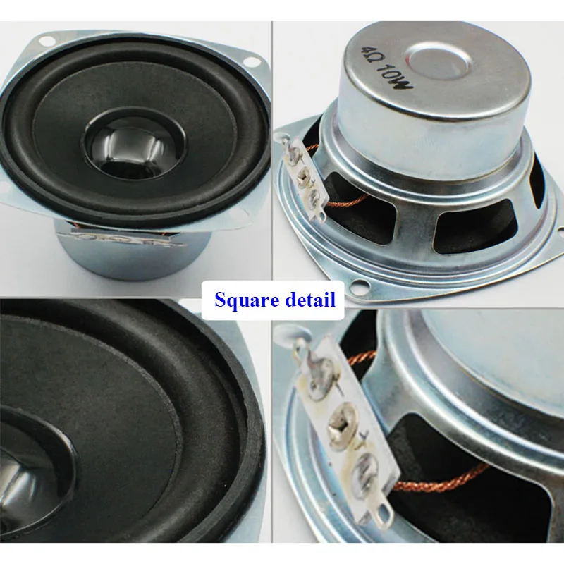 1 шт. 3 дюймов полный спектр динамик HIFI высококачественный 4ohm 10W Портативный Аудио