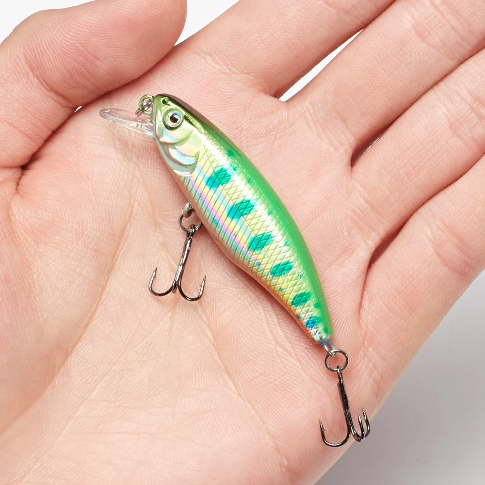 

4.5g Wobblers Fishing Lure Mini Minnow Pesca Fishing Lures Japan Bait New Artificial Trout Carp Hard Bait Pesca Sinking Jerkbait