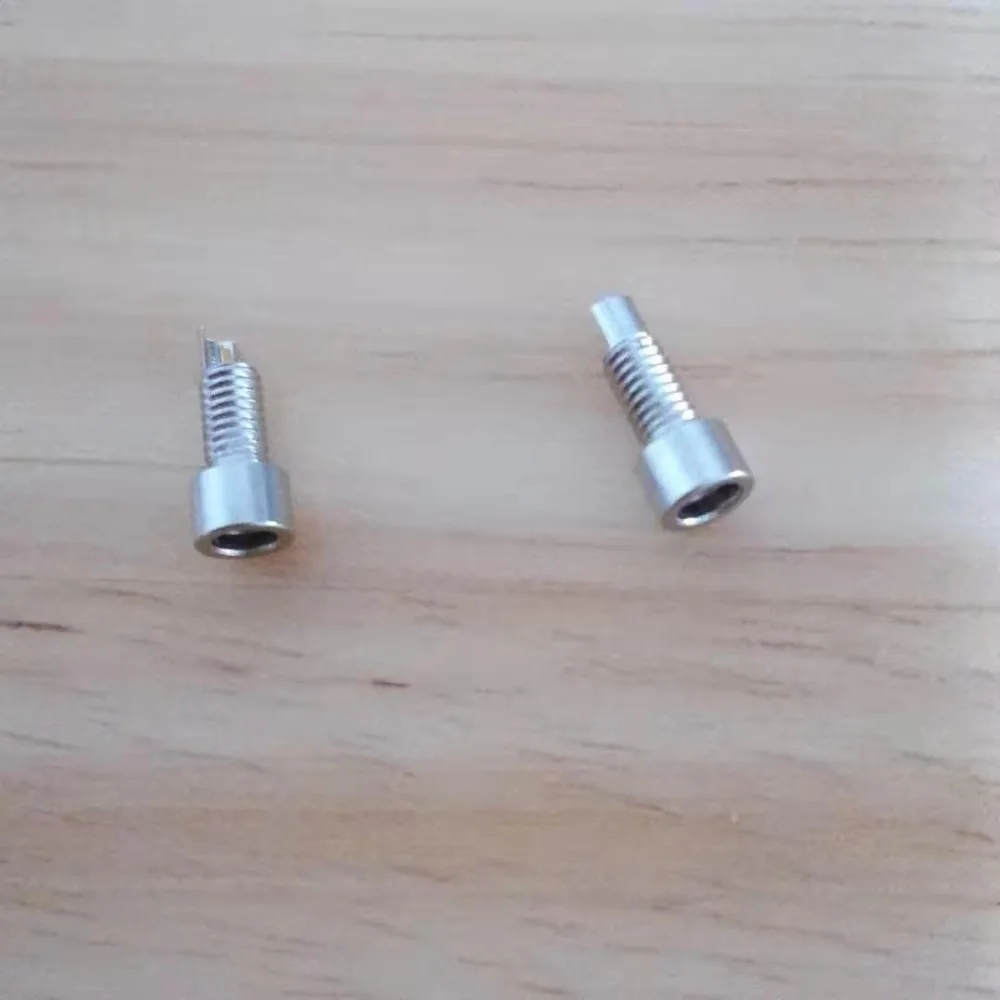 4 шт. универсальный контактный разъем mmcx pin Встроенная резьба гайка позолоченная медь(не содержит корпус
