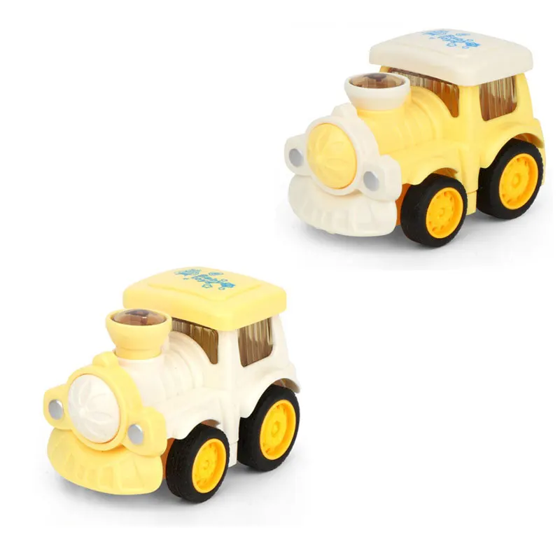 

Cartoon Inertial Engineering Car Toy Boys Girl Plastic Pull Back Vehicles Parent-child Interactive Toys Early Education Toys