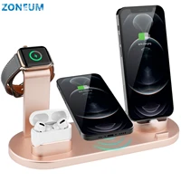 zoneum for iphone xiaomi samsung 2 in 1 wireless charger charging station cargadores inal%c3%a1mbricos wireless charging pad