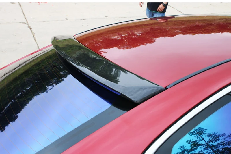 For Infiniti Q50 Q50S Spoiler 2014 2015 2016 2017 Car Tail Wing Decoration High Quality Carbon Fiber Rear Trunk Roof | Автомобили и