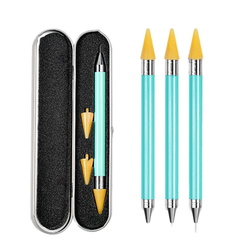 

Double Head Nail Point Drill Pen Art Tools Diamond Embroidery Picker
